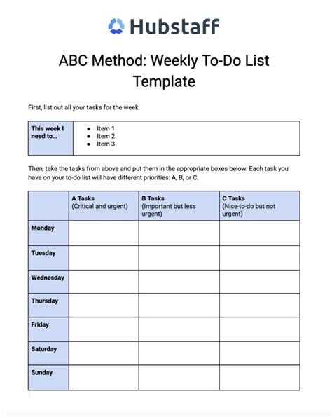 Image result for ABC Method Time Management