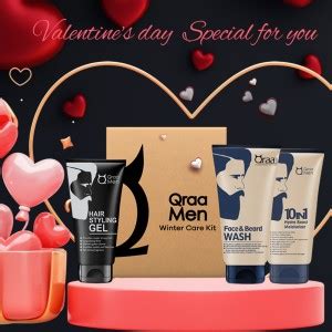 Qraa Winter Care Valentine Edition Kit - For Instant Tan Removal For ...