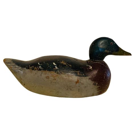 Antique Mallard Duck Decoy For Sale at 1stDibs