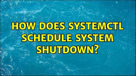 Image result for Systemctl Power Off