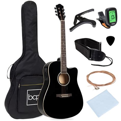 Buy Best Choice Products Beginner Acoustic Electric Guitar Starter Set ...