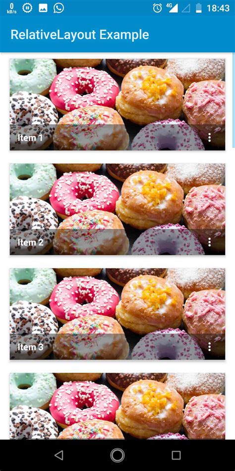 Sketchub • RelativeLayout - Example