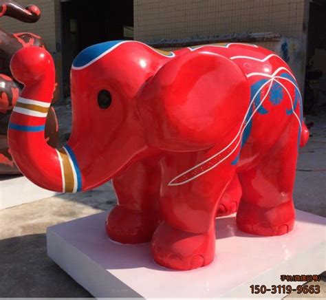 大象玻璃钢雕塑户外动物广场公园城市雕塑_玻璃钢雕塑 - 欧迪雅凡家具