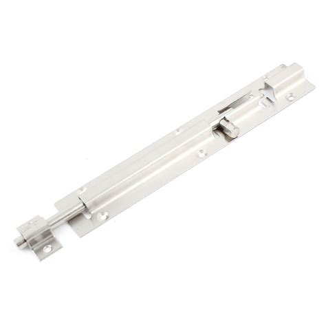 SJT® Stainless Steel Doors Gates Latch Sliding Barrel Bolt 20cm 8 Inch ...