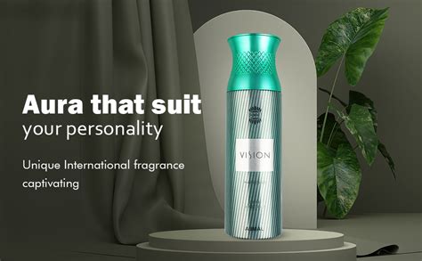 Ajmal Vision Perfume Deodorant 200ml Body Spray Gift For men (Online ...