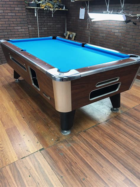 Image result for Coin Operated Pool Table Refelt