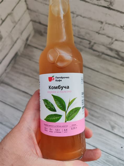 Комбуча Пятёрочка Кафе классическая | отзывы