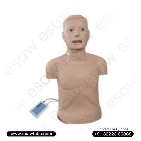 CPR and Intubation Training Manikin (Adult) with Monitor – Advanced Ai ...