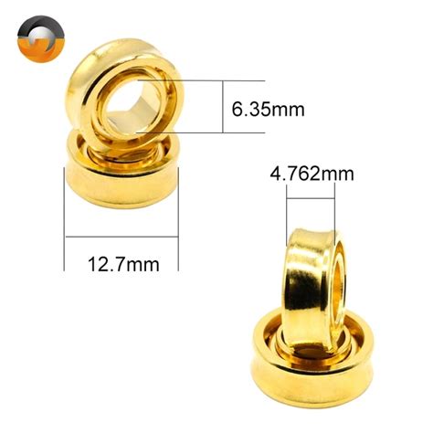 R188-2RS Sealed Radial Ball Bearings Pack Of 10 R188-2RS Miniature Ball ...