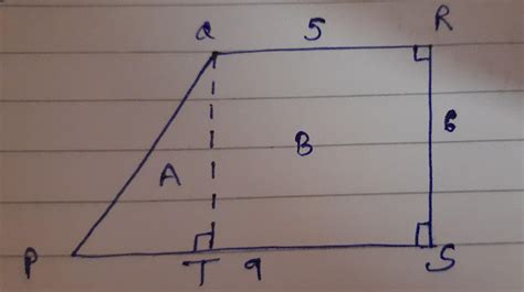 The following figure is made of 1 triangle and 1 rectangle. A Figure ...