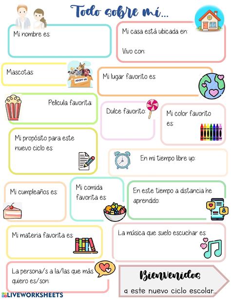 TODO SOBRE MI ACTIVIDAD PARA PRESENTARSE EL PRIMER DÍA DE CLASE ...