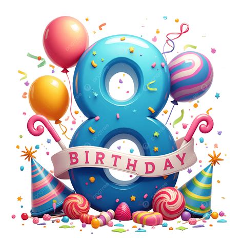 Exciting 8th Birthday Party Colorful And Fun, Exciting 8th Birthday ...