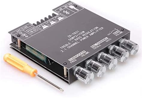 DHRUVPRO wuzhi og TPA3116D2 ZK-TB 21 50w*2+100w 2.1 Channel Subwoofer ...