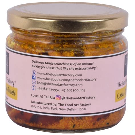 Lotus Stem Pickle – thefoodartfactory