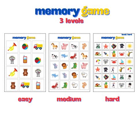 Image result for Memory Game Print Out