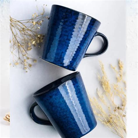 Saanjh Exclusive Handmade Ceramic Mug Set for 2 Amalfiee_Ceramics ...
