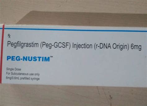 Pegfilgrastim Administration 的图像结果