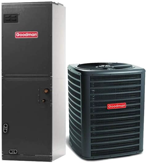 Buy Goodman 3 Ton 14 Seer Heat Pump System with Multi Position Air ...