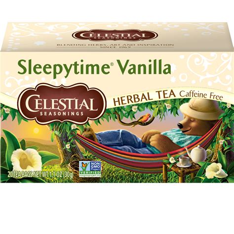 Amazon.com: Celestial Seasonings Herbal Tea, Sleepytime Vanilla , 20 Count