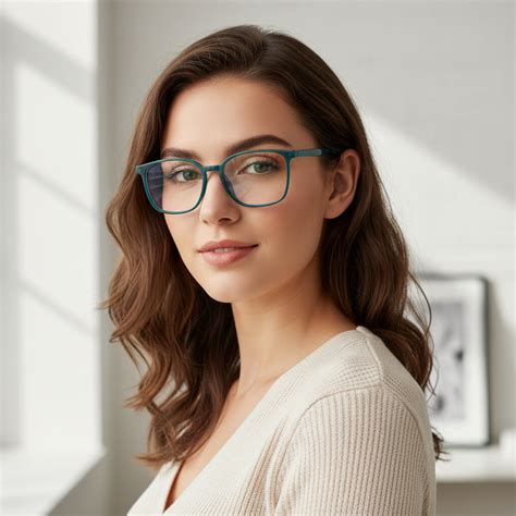 Sleek Zero Power Wayfarer Computer Glasses with Anti-Glare – LensKandy