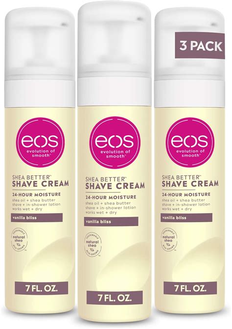 Amazon.com: EOS Ultra Moisturizing Shave Cream, Lavender Jasmine, 7 ...