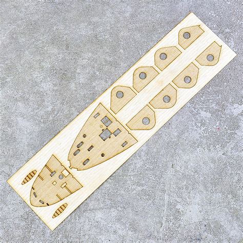 Buy Tiny Store Wooden Deck for 1/350 HMS Ark Royal Aircraft Carrier ...