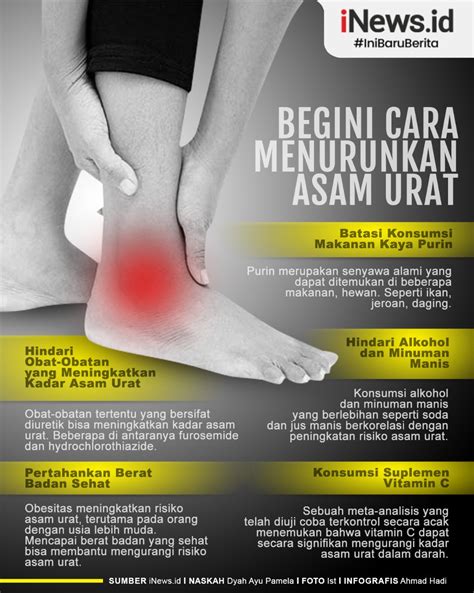 cara agar asam urat normal