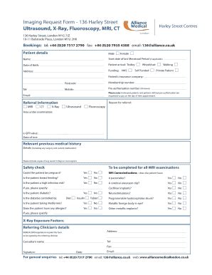 Ultrasound Request Form - Fill and Sign Printable Template Online