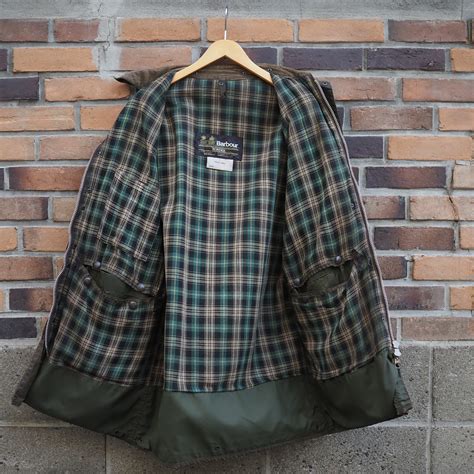 “Boro” UK 1980’s Vintage Barbour “BORDER” 2ワラント バブアー ボーダー オイルドジャケット ...