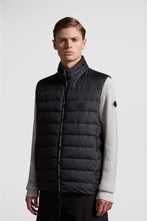 Moncler down vest mens online