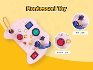 Buy Clapstore Toys Busy Board Game Pad V2 with Led Light,Sensory Toys ...