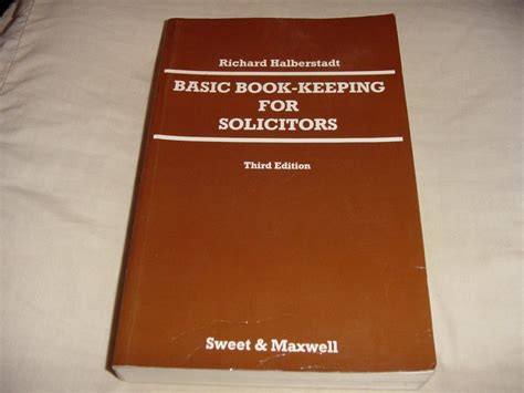 Buy Basic Bookkeeping for Solicitors Book Online at Low Prices in India ...