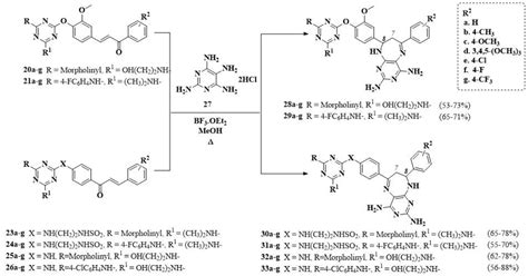 Synthesis of Novel Triazine-Based Chalcones and 8,9-dihydro-7H-pyrimido ...