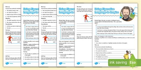 Using Figurative Language to Inspire