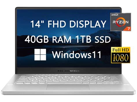 Buy Asus ROG Zephyrus 14Inches FHD Laptop 2023 Newest Upgrade Gaming ...