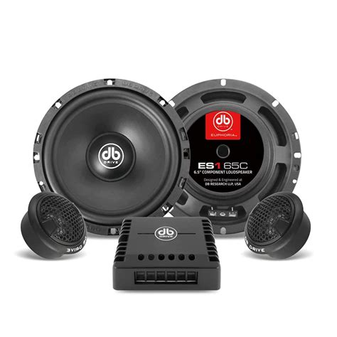 KMH Euphoria (ES1 65C) 250 WATTS 2-Way Component System Stamp Steel ...