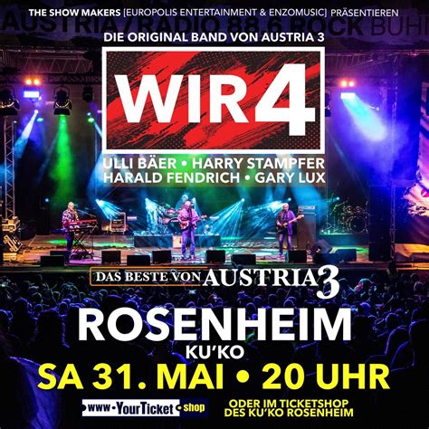 WIR4 • Die Original Band von AUSTRIA 3 > Das Beste von AUSTRIA 3