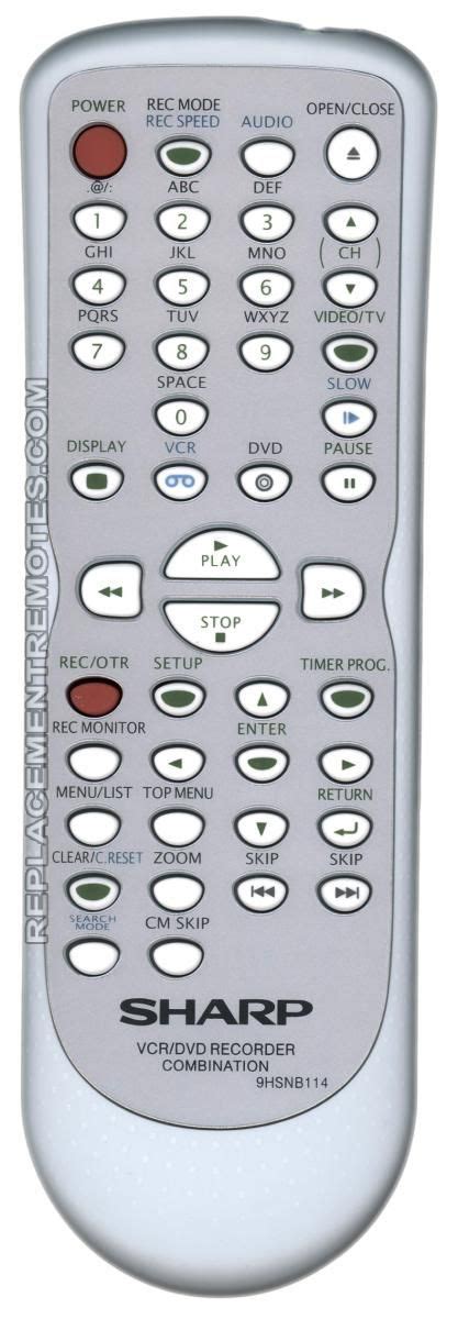 Image result for Sharp DVD Player Remote Control