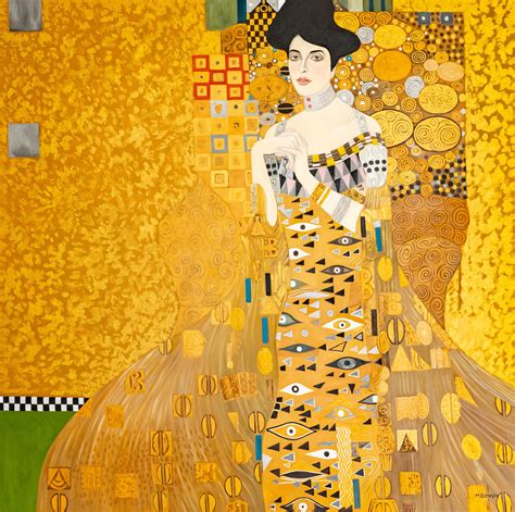 “Portrait of Adele Bloch-Bauer” by Gustav Klimt | Firo Art Gallery