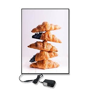 MOAAD Poster Display Board Outdoor With LED / A4 Size Glass Desktop ...