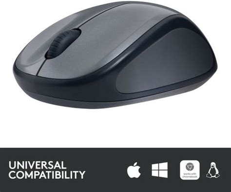 Logitech M235 / 1000 DPI Optical Tracking Ambidextrous Optical Mouse ...