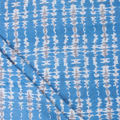 Dabu Abstract Print Cotton Fabric at Low Prices | Dmaasa