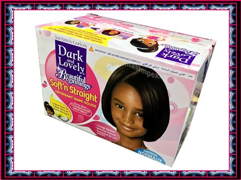 Dark & Lovely Relaxer for Kids Normal Kit - MAS Impex Asian and Afro ...