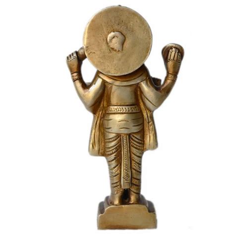 Small Religious Dhanvantri Statue Made of Brass Hand Carved For Pooja ...
