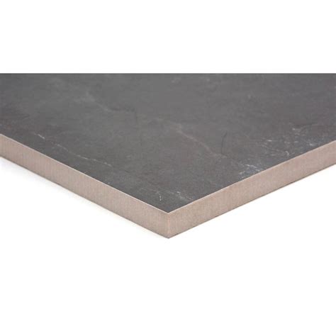 Buy Sterlina Asphalt 23.62 in. x 23.62 in. Matte Marble Look Porcelain ...