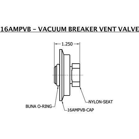 Steel & Obrien 1-1/2" Tri-Clamp Vacuum Breaker Vent Valve 316SS 16AMPVB ...