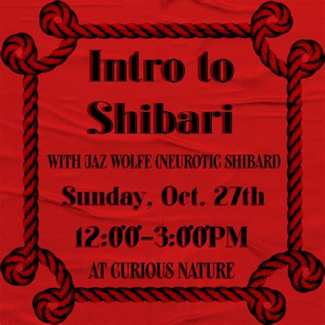 [SOLD OUT] 10/27/24 Intro to Shibari Class, 4346 N 7th Ave, Phoenix, AZ ...