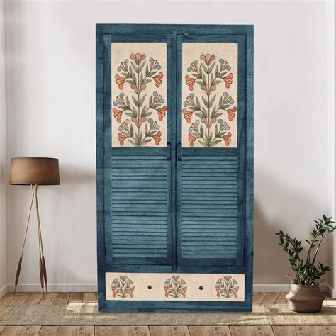 Dorris 2 Door Wardrobe with Wheel Castor | Fabuliv