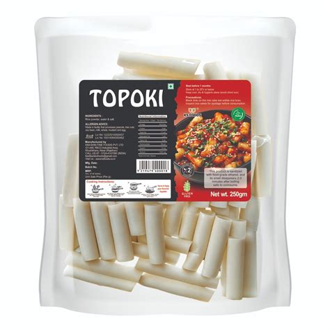 KSFOODS Authentic Korean Tteokbokki Rice Cake Kit (250g) – Sweet ...