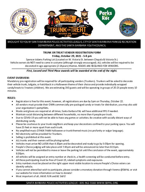 Fillable Online BROUGHT TO YOU BY SANTA BARBARA POLICE ACTIVITIES ...